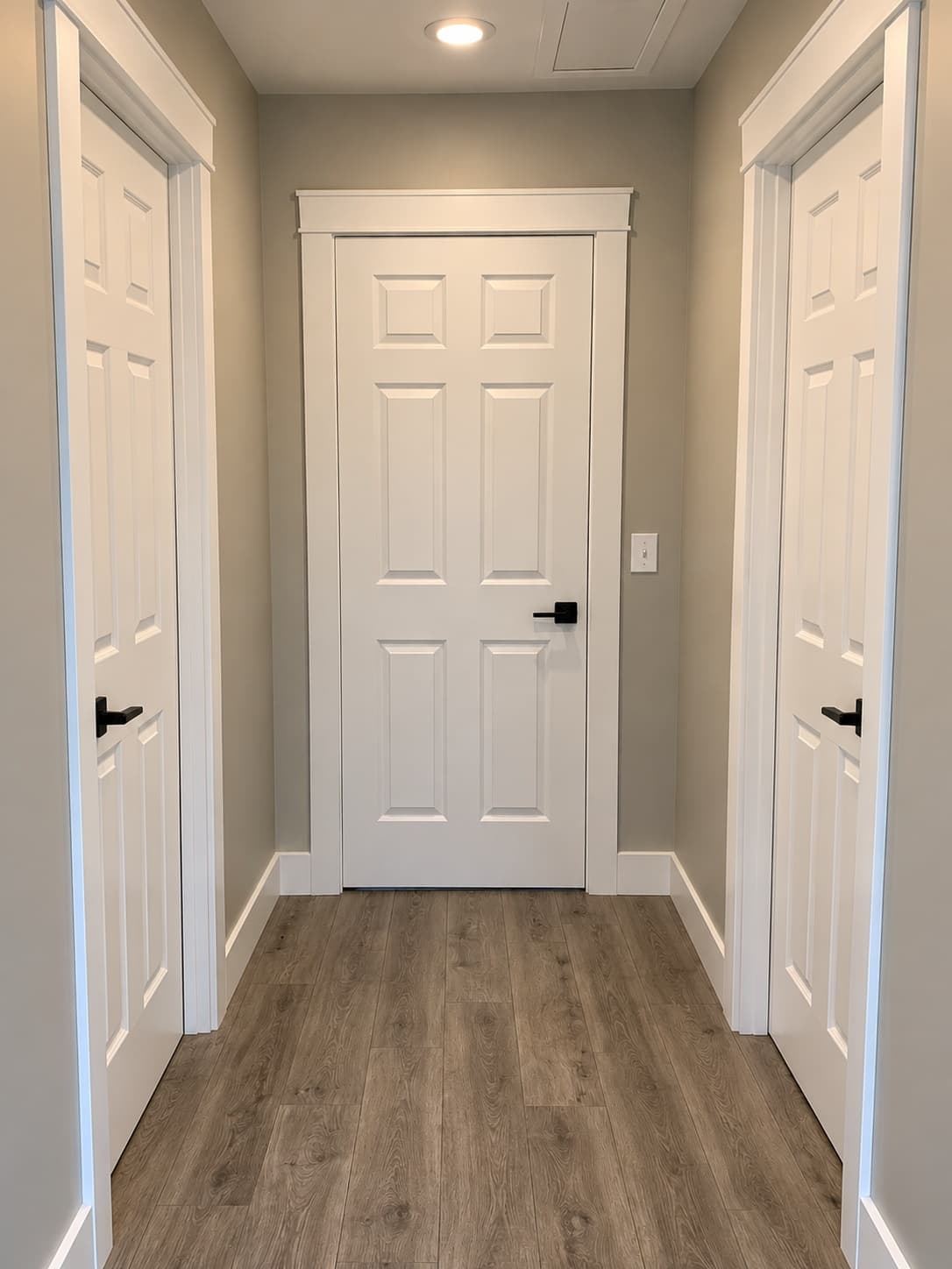 Interior door installation