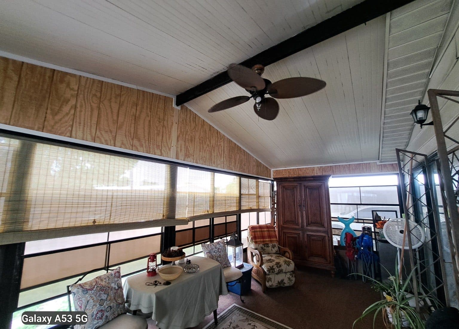 Lanai and porch finish