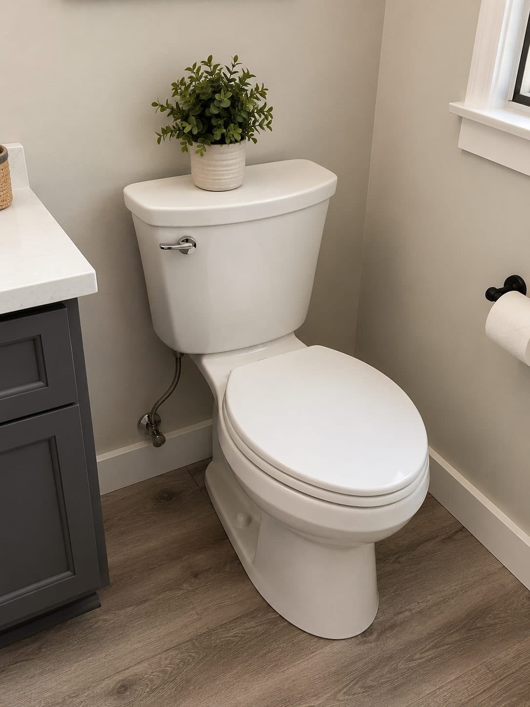 Bathroom fixture installation
